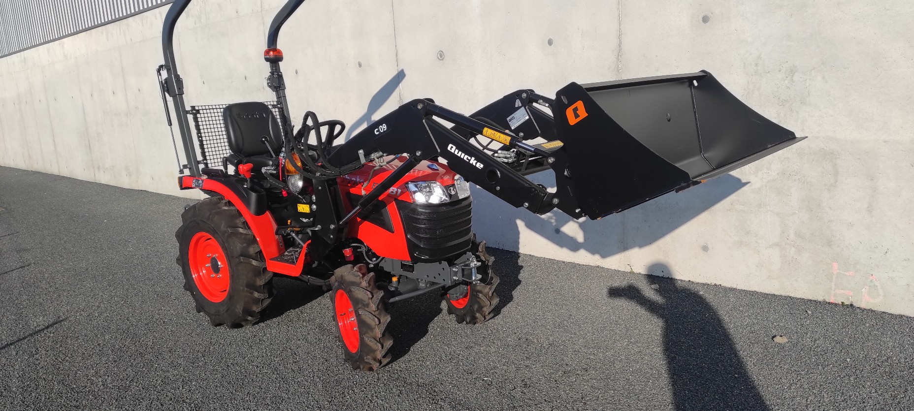 Kubota B1-181 chargeur Quicke - La Haye Motoculture
